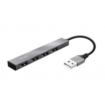 Trust Halyx USB 2.0 480 Mbit/s Aluminio