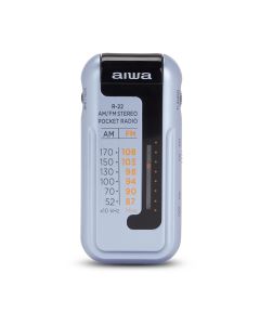 Radio Portátil Aiwa R-22SL Plata