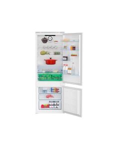 Frigorífico Combi  Beko BCSE400E40SN Clase E Cíclico 1.95m Blanco