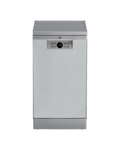 Lavavajillas 44.8 cm Beko BDFS26020XQ Clase E 10 Servicios 46 dB Acero Inoxidable