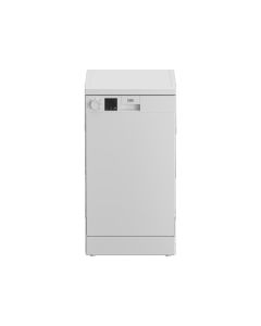Lavavajillas 44.8 cm Beko DVS05024W Clase E 10 Servicios 49 dB Blanco