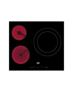 Placa vitrocerámica Beko HIC63402T 3 Zonas 58 cm