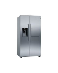 Frigorífico americano Bosch KAG93AIEP Clase E 1.79mX90.8cm No Frost Acero Inoxidable