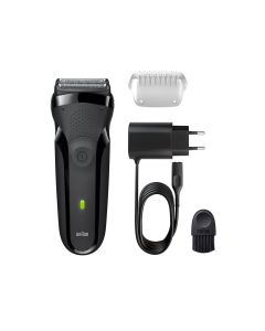 Afeitadora Braun 300SBLACK Wet & Dry (resistente al agua)