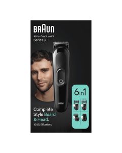 Cortapelos Braun Series 3 MGK3410 - Recortadora 6 En 1