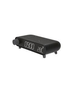 Reloj Despertador Ksix + Carga Inalámbrica