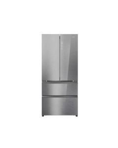 Frigorífico americano Haier HFR7819ENGC Clase E 1,90mX83,0cm No Frost Cristal Inox