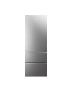Frigorífico Combi  Haier HTW7720ENMP Clase E No Frost 2.01m Acero Inoxidable