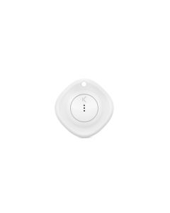 Localizador de objetos Ksix MyTag, Compatible con Apple, Altavoz integrado, IP66, Blanco