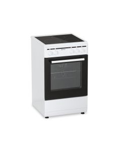 Cocina Meireles E503W Placa Vitrocerámica 3 Zonas Cocción Horno Eléctrico 80x50x55 Blanco