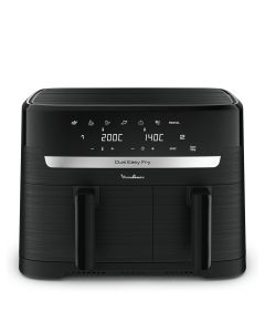 Freidora de aire Moulinex Easy Fry Dual 8,3 Litros (5,1L + 3,2L) 8 Programas - EZ901N20