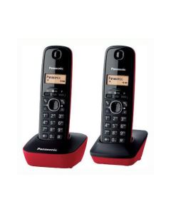 Teléfono Panasonic KX-TG1612 SPR Inalámbrico - dúo