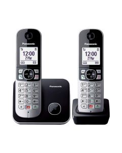 Teléfono Panasonic KX-TG6852 SPB Inalámbrico - dúo
