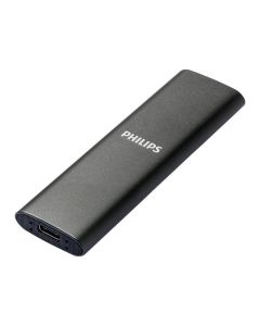 Disco duro Externo SSD Philips 1TB USB-C/USB3.0 540MB ULTRA SLIM GRIS