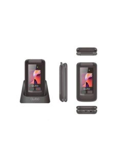 Teléfono Libre QUBO X-247BKC 2,4" Negro
