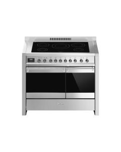 Cocina Inducción Smeg A2PYID-81 5 Zonas 2 Hornos Eléctricos Pirolítico Inox 100 cm