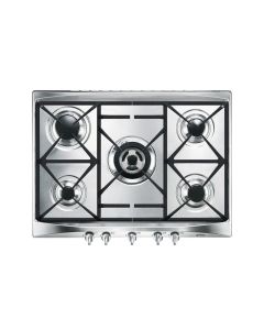 Encimera Smeg SR275XGH2 5 Zonas Gas Natural 68.5 cm