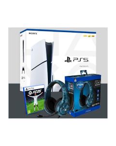 Pack Consola PS5 Slim + FC25 + Auricular Gaming