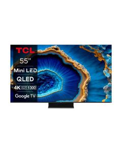 TV MiniLED 55" TCL 55C805 4k Ultra HD HDR Google TV con Game Master Pro 2.0