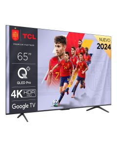 TV QLED 65" TCL 65C655 4k Ultra HD Google TV HDR Game Master 3.0, 2.1 ONKYO Dolby Atmos