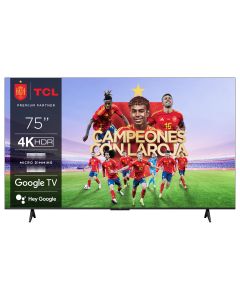 TV LED 75" TCL 75V6B 4k Ultra HD HDR Google TV - 2.0 Dolby Audio