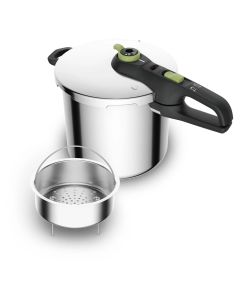 Olla a presión Tefal Secure Trendy 8 Litros Apta para inducción - P2584402