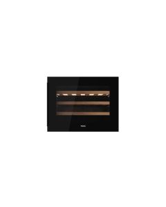 Vinoteca Teka 113600009 45,5x59 Clase F Negro 24 botellas