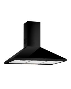 Campana decorativa Teka DBB 90 negra 380 m3/h 90 cm