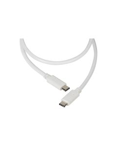 Cable USB Tipo C - USB Tipo C Vivanco 1,2 Metros Blanco